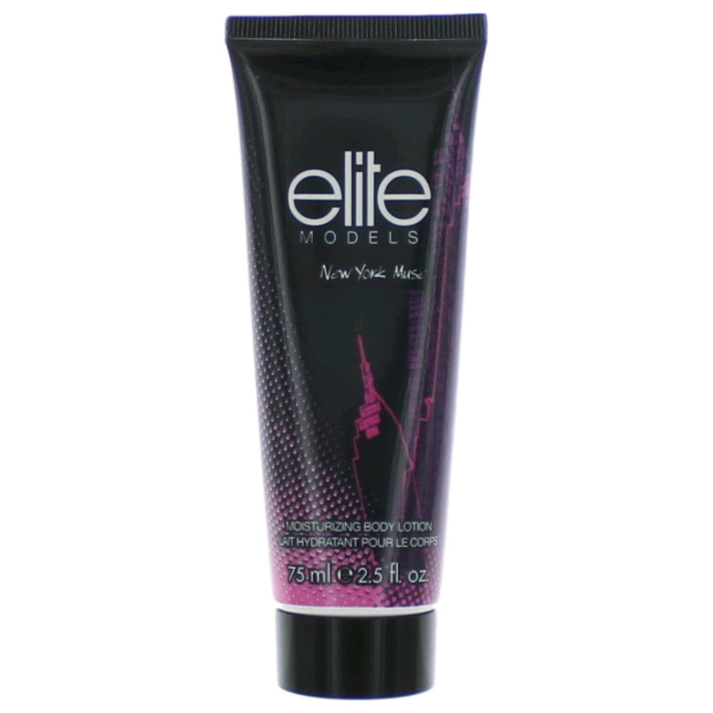 Bottle of Elite Models New York Muse by Coty, 2.5 oz Body Lotion for Women